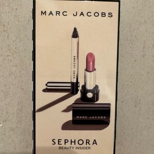 Marc Jacobs Pink Lipstick and Black Eyeliner Set